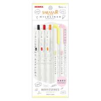 ゼブラ サラサRマイルドライナー ホワイトシリーズ Aセット P-JJS29-R1W-A 1セット