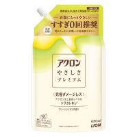 アクロンやさしさプレミアム グリーンシトラスの香り 詰め替え 650mL 1個 洗濯洗剤 ライオン