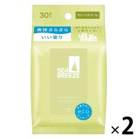シーブリーズ フェイス＆ボディシート ヴァーベナクール 30枚 2個 ファイントゥデイ 汗拭きシート 汗ふきシート
