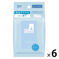 シーブリーズ フェイス＆ボディシート フレッシュサボン 30枚 6個 ファイントゥデイ 汗拭きシート 汗ふきシート