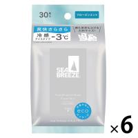 シーブリーズ フェイス＆ボディアイスシート フローズンミント 30枚 6個 ファイントゥデイ 汗拭きシート 汗ふきシート