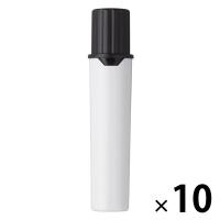 三菱鉛筆（uni）プロッキー 水性ペン 太・細ツイン 詰め替えカートリッジ 黒 10本