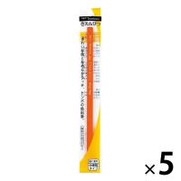 トンボ鉛筆 色鉛筆1500橙パック 5個 BCX-128