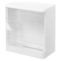 Like-it（ライクイット） ランドリー収納 壁に取り付けられるタオルホルダー クリア 幅26.8×奥14.5×高31.7cm 1個