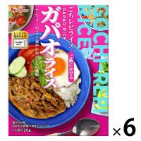 ハウス食品 ごちレピライス ガパオライス 120g 1セット（6個） レンジ対応 レトルト