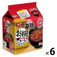 日清食品 お椀で食べるカップヌードル辛麺 3食パック (35g×3食) 6個 スープ インスタントラーメン 袋麺