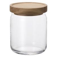 アデリア 保存容器 スタックストック M 木製フタ 1個 石塚硝子