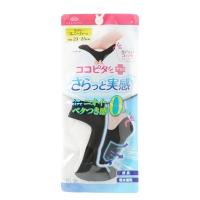 ココピタプラス さらっと実感 スニーカー丈 ブラック 23〜25cm 1足 岡本
