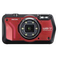 RICOH（リコー） デジカメ カメラ コンパクトデジタルカメラ レッド 防水20m　防塵IP6X　耐衝撃2.1m　耐低温-10℃