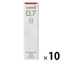 三菱鉛筆 シャープ芯ユニ 替え芯 0.7mm B 40本入 ULS0740B 10個