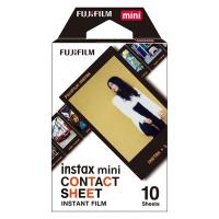 富士フイルム チェキ専用フィルム 絵柄入りフレームタイプ コンタクトシート INSTAX MINI CONTACT WW 1 1パック