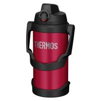 サーモス（THERMOS）真空断熱スポーツジャグ レッド 2000ml FJQ-2000 R 1個