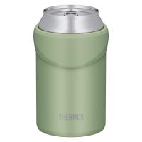 サーモス（THERMOS）保冷缶ホルダー カーキ 350ml缶用 JDU-350 KKI 1個