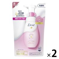 ダヴ（Dove）クリアリニュー クリーミー泡洗顔料 つめかえ用 125mL×2個 くすみ肌