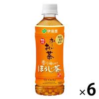 【ワゴンセール】伊藤園 おーいお茶 ほうじ茶 350ml 1セット（6本）（わけあり品）