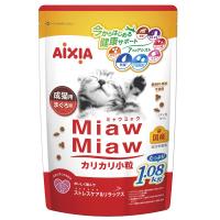 ミャウミャウ カリカリ小粒 成猫用 まぐろ味 国産 1.08kg 1袋 アイシア キャットフード 猫 ドライ