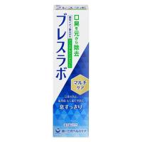 【セール】ブレスラボ ハミガキ マルチケア クリスタルクリアミント 90g 第一三共ヘルスケア 歯磨き粉