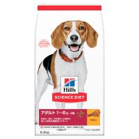 ドッグフード サイエンスダイエット 犬 アダルト 成犬用 1歳〜6歳 小粒 チキン 6.5kg ヒルズ ドライ