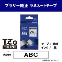 ピータッチ テープ スタンダード 幅24mm 透明ラベル(黒文字) TZe-151 1個 ブラザー