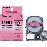 テプラ TEPRA PRO【純正】テープ スタンダード 幅12mm 赤ラベル(黒文字) SMP12R 1個 キングジム