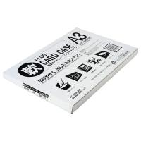 プラス 再生カードケース ソフトタイプ A3 305×430mm 薄型 業務用パック 1箱（20枚入） 34484