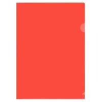 プラス カラークリアホルダー A4 濃色ピンク 1箱(600枚) ファイル 89814