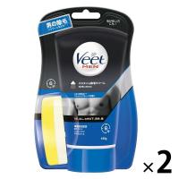 ヴィート メン Veet Men バスタイム除毛クリーム 敏感肌用 専用スポンジ付き 150g 2個 除毛剤