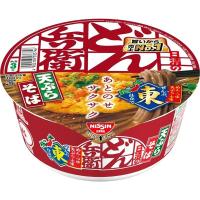 カップ麺 日清のどん兵衛 天ぷらそば (東日本版)　1セット（6食入）　日清食品