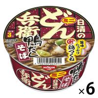 日清食品 日清のどん兵衛 鴨だしそばミニ 6個