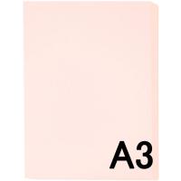 アスクル カラーペーパーA3 ライトピンク 1セット（500枚×2冊入）  オリジナル