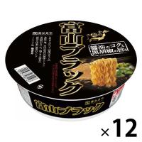 【ワゴンセール】寿がきや 全国麺めぐり 富山ブラックラーメン 1セット（12個）