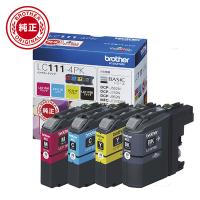 ブラザー（brother） 純正インクカートリッジ LC111-4PK 標準 1パック（4色入）