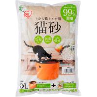 猫砂 上から猫トイレ用砂 5L アイリスオーヤマ
