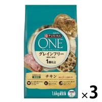 ピュリナワン 猫 グレインフリー チキン 1.6kg（400g×4袋）3袋 キャットフード ドライ ネスレ日本