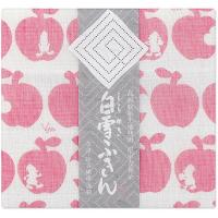 白雪 友禅ふきん 吸水性がよく すぐ乾く 友禅染め かや織りふきん 台拭き 食器拭き 白雪姫 ポムレッド 1枚