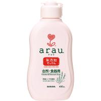 arau.（アラウ.） 台所・食器用せっけん 天然ハーブの香り 本体 400mL 1個 サラヤ