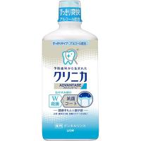 マウスウォッシュ ボトル クリニカ アドバンテージ デンタルリンス すっきりタイプ アルコール 450mL 1本 ライオン