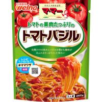 日清製粉ウェルナ マ・マー トマトの果肉たっぷりのトマトバジル 2人前 (260g) ×1個