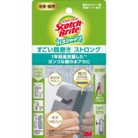 スリーエム(3M) スコッチブライト バスシャイン すごい鏡磨き ストロング  お風呂掃除 水あか MC-03 (研磨シート1枚付+ホルダー1個入り)