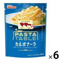 日清製粉ウェルナ マ・マー パスタテーブル カルボナーラ 240g・2人前 1セット（6個） パスタソース