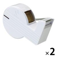 ニチバン セロハンテープ直線美mini 15mm×20m 白 CT-15SCB5 2個