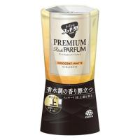トイレのスッキーリ 置き型 プレミアムリッチパルファム イノセントホワイト 400ml 1個 消臭剤 芳香剤 アース製薬