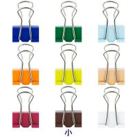 アスクル ダブルクリップカラーアソート 小 1袋（100個）  オリジナル