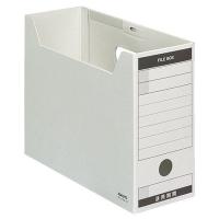 コクヨ ファイルボックス-FS Bタイプ フタ付 B5ヨコ 背幅102mm グレー B5-LFBN-M