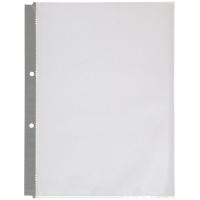 リヒトラブ(LIHIT LAB.) ルポ・リーンフォース・クリヤーポケット2穴 A4 台紙無し N2208 1袋（50枚入）