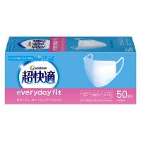 ユニ・チャーム 超快適マスクeveryday fitふつう 50枚 4903111985814 1箱(50枚入)