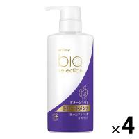 【アウトレット】ダヴ　バイオセレクション ダメージリペア デイリートリートメント ポンプ 490g 1セット(4個：1個×4)