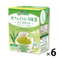 【水出し可】宇治の露製茶 伊右衛門カフェインレス緑茶スティック 1セット（180本：30本入×6箱）