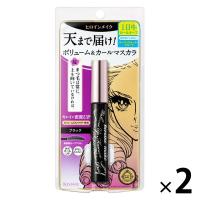 ヒロインメイク ボリュームUPマスカラ スーパーWP 01ブラック 伊勢半 ×2個