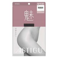ASTIGU アスティーグ ストッキング 【魅】 切替えなし L〜LL ブラック 1足